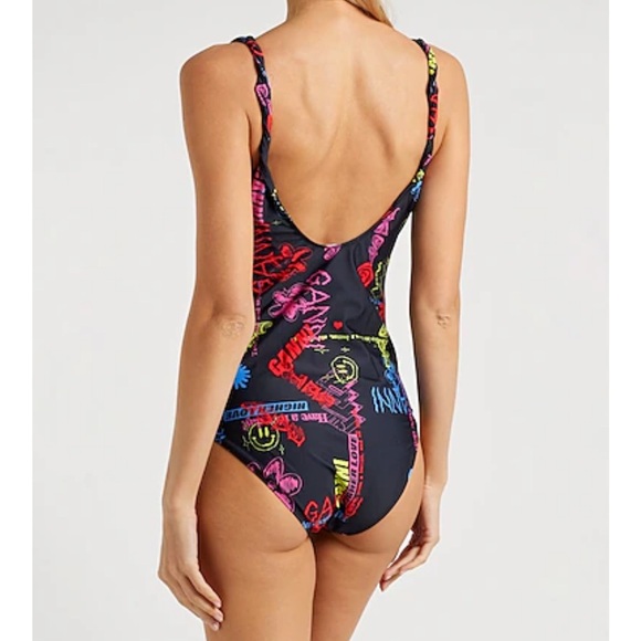 GANNI One-Piece Swimsuit Size 38 - Picture 3 of 7
